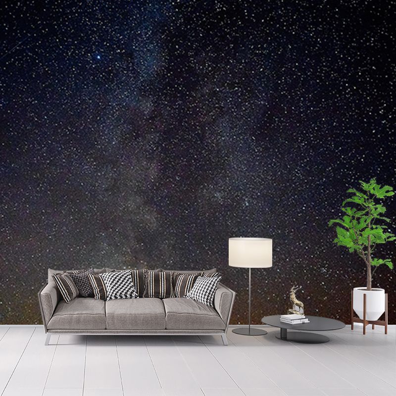Space Horizontal Illustration Universe Mural Decorative Eco-friendly for Room