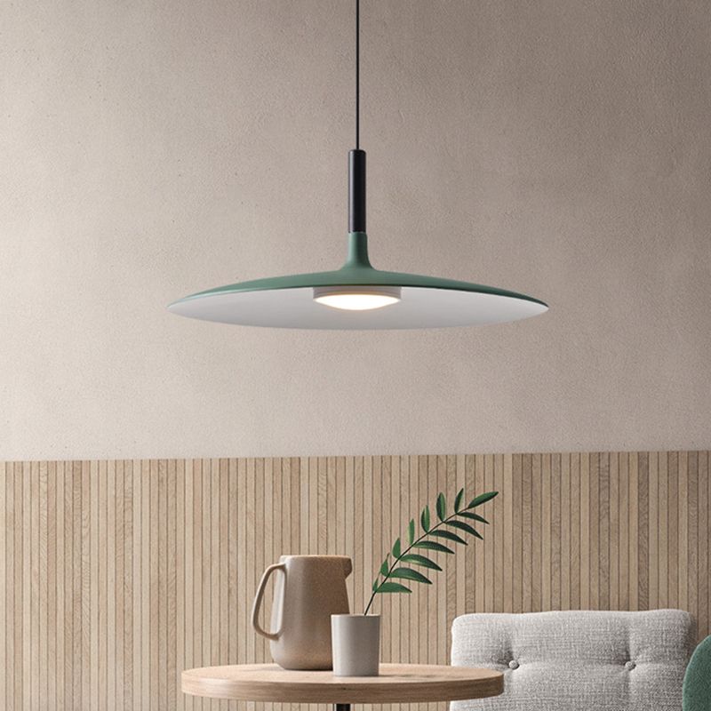 Flying Saucer LED -Suspensionslampe Neuheit Minimalist Metal Restaurant Hanging Anhänger
