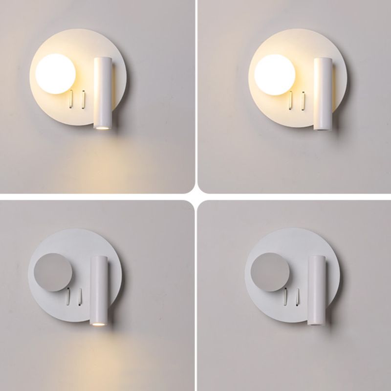 Modern Simplicity Style Bedside Reading Lamp Spotlight Design LED Wall Sconce for Bedroom