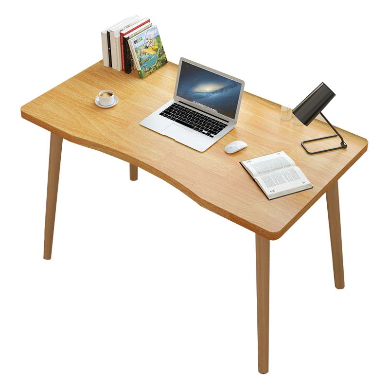 Home Wooden Writing Desk 28.74-inch Tall Modern Office Desk with Legs