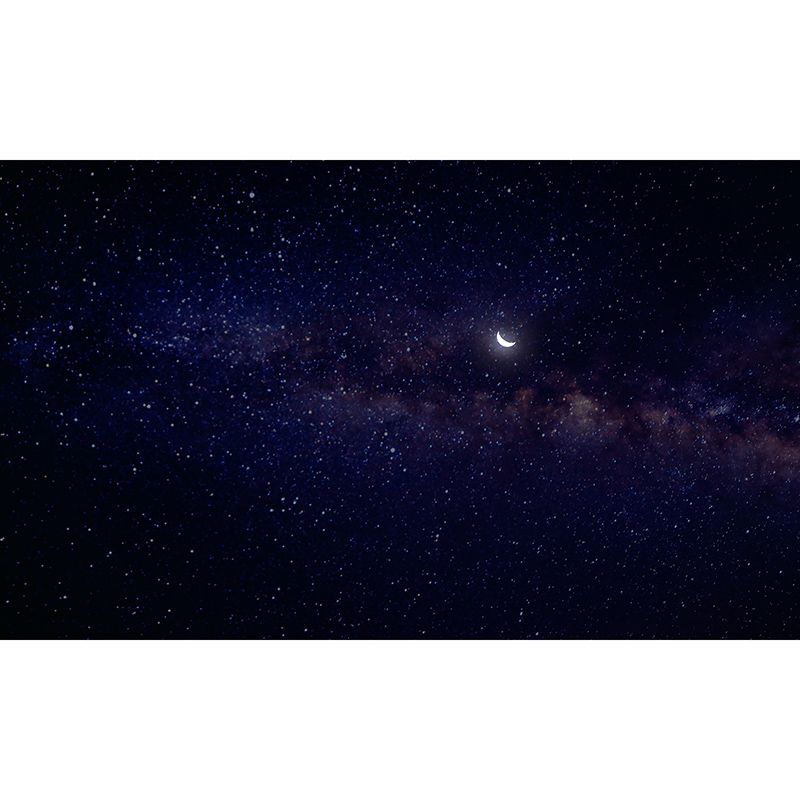 Galaxy Space Wall Decals Decor for Bedroom Living Room, Water Resistant