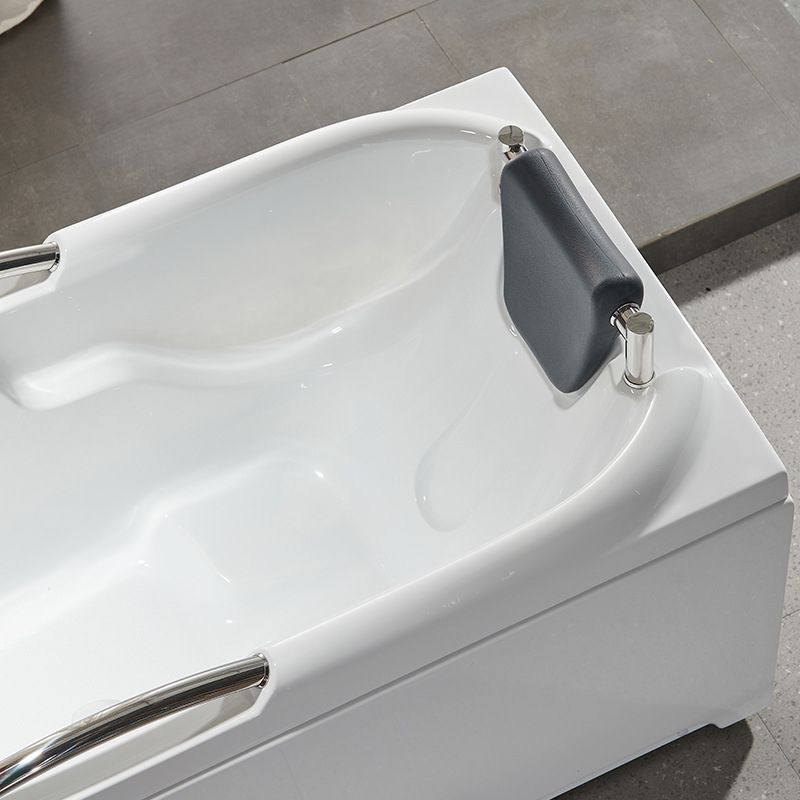 Modern with Faucet Bathtub Bathroom Soaking Rectangular Bath Tub
