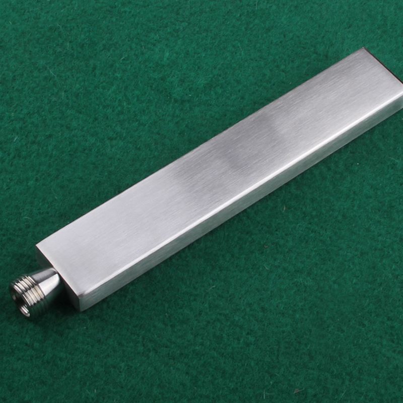 Simple Rectangle Shower Head 304 Stainless Steel Handheld Shower Head