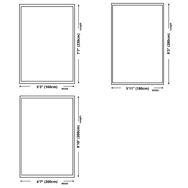 Mid-Century Medallion Print Carpet Victorian Rug Polyester Washable Anti-Slip Carpet for Home Decor