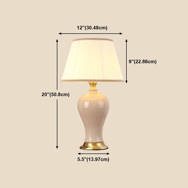 Éclairage de bureau de style moderne LAMPE DE SHADE DE SILK COLORF