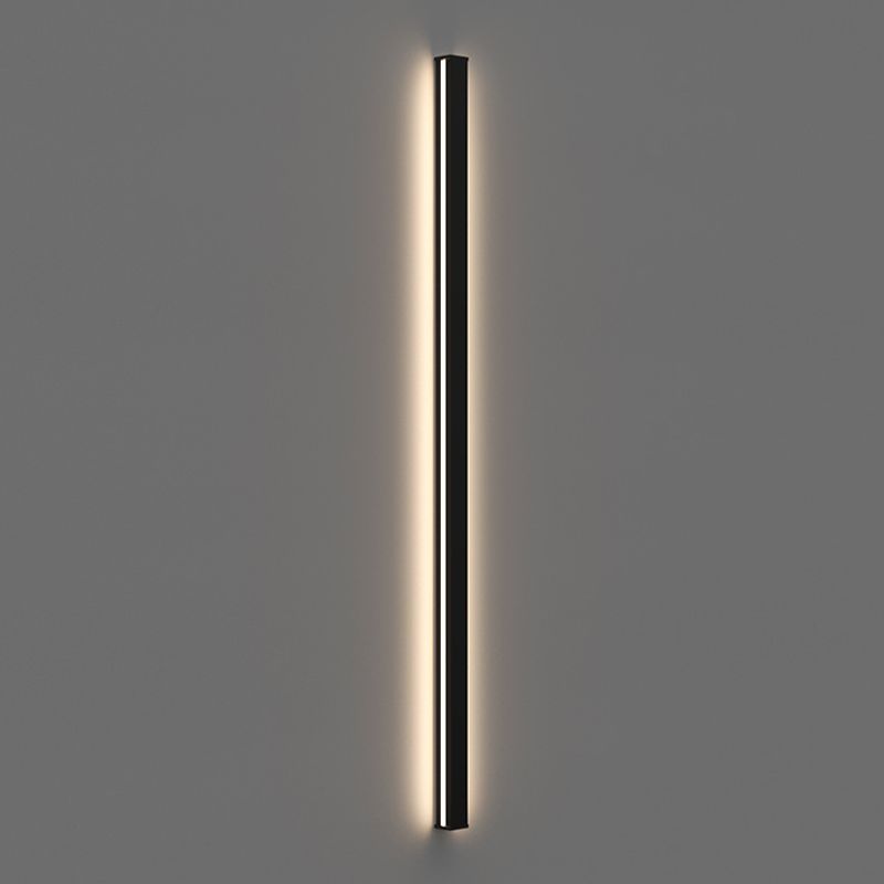 Moderner Stil linearer Wandleuchten Metall 1 Licht Wandleuchte Leuchten