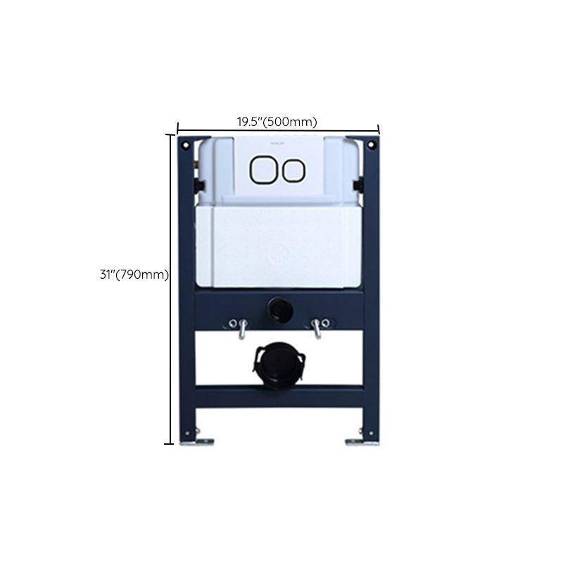 Contemporary Wall Mount Toilet Bowl White Seat Included Urine Toilet for Bathroom