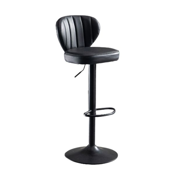 Modern Liftable Bar-stool Metal Counter Bar Stool with Metal Legs for Restaurant