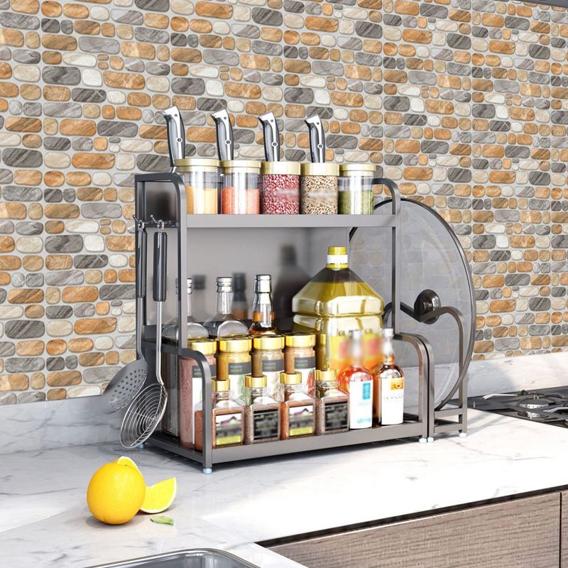 Cobble Wallpaper Panels Industrial Easy Peel off Kitchen Wall Decor, 8' L x 8" W