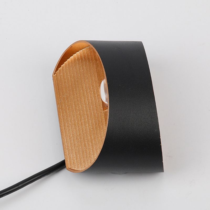 Modern Style Wall Sconce Metal 2 Light Sconces in Black for Outdoor