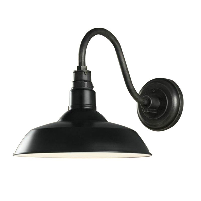 Wandleuchtenleuchte leichte Industriestil Metall Schwanzteeck Wandlampenvorrichtung für den Freien
