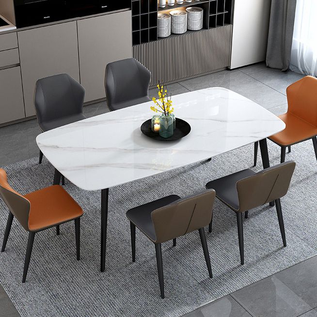 Piedina sinterizada Mesa de comedor de estilo moderno con 4 patas para el hogar