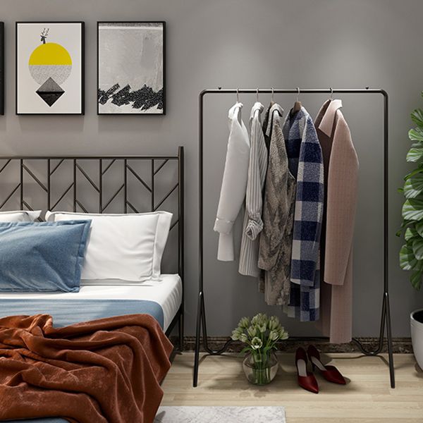 Industrial Coat Hanger Free Standing Modern Solid Color Coat Rack