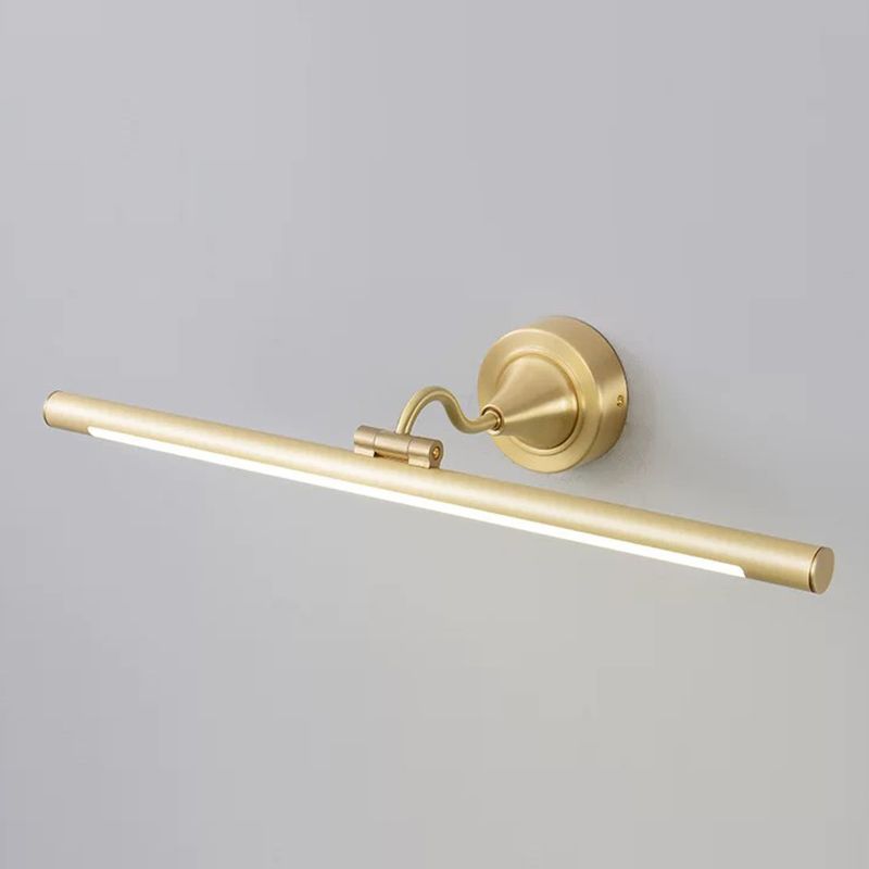In stile postmoderno a forma lineare wall doconce metallo 1 luce sconce per bagno