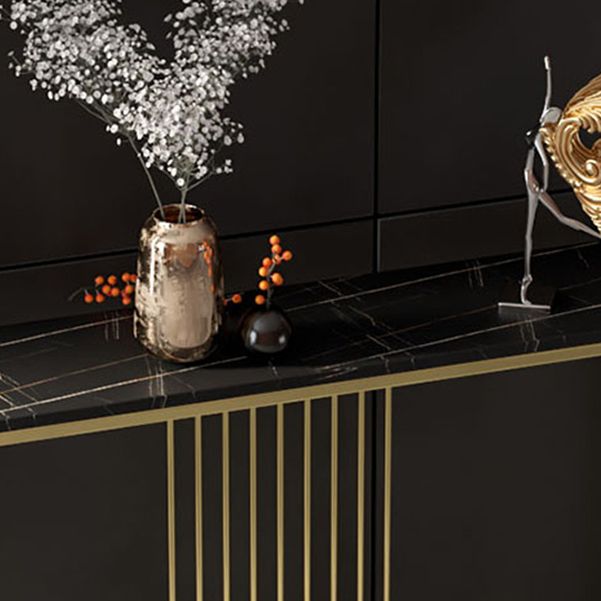 Modern Console Accent Table Antique Finish Console Sofa Table