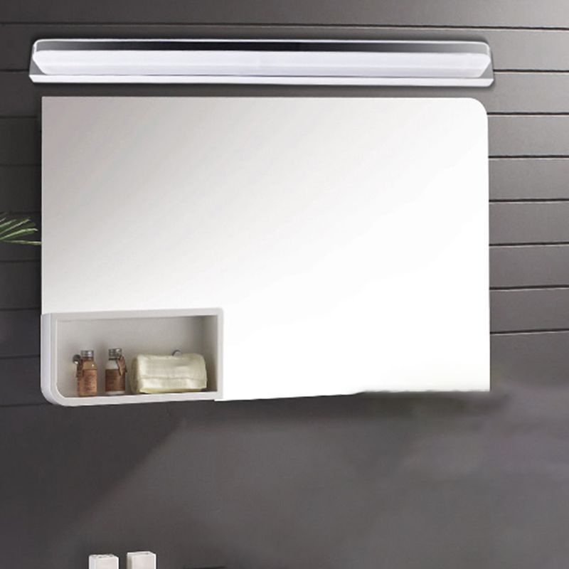 Luce vanità moderna lineare METALE MITOLA LED LED LED LIMORE PER BAGNI IN SIGILTÀ