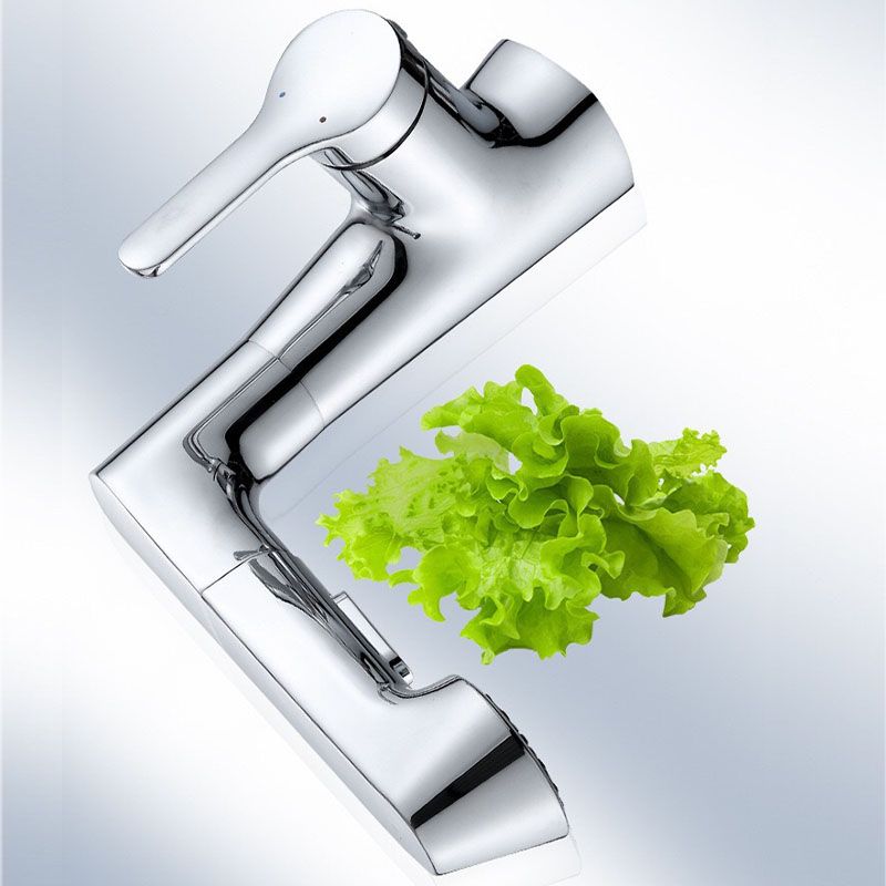 Contemporary Style Faucets Centerset Lever Handles Faucets for Bathroom