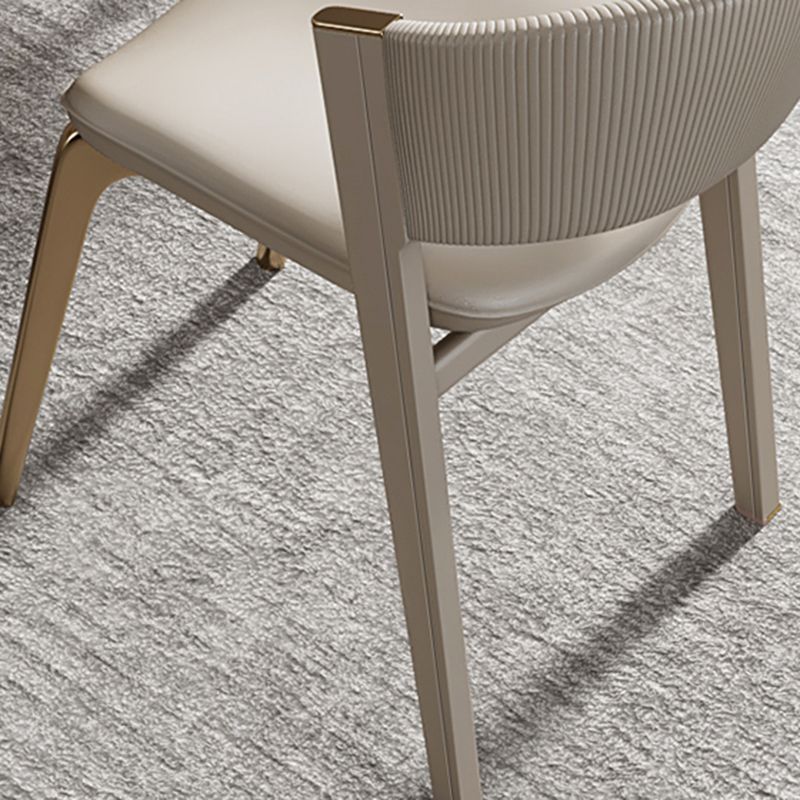 Home Dining Room Dining Side Chair Armless Upholstered Dining Chair