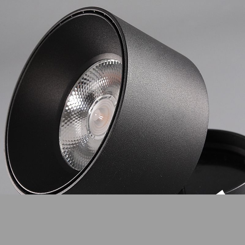Opvouwbare metalen plafonddownlight Eenvoud LED-inbouwspot voor gang