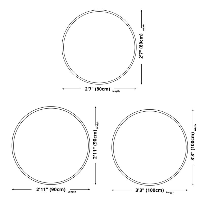 Round Creative Living Room Carpet 3D Earth Print Rug Polyester Washable Carpet with Non-Slip Backing