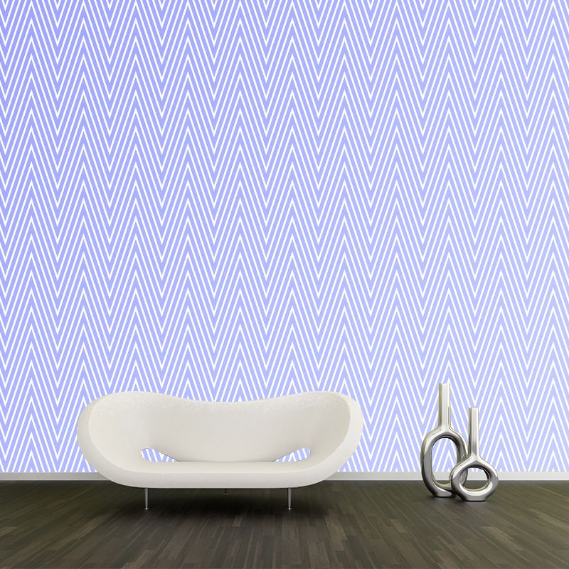 Geometry Pattern Mural Environment Friendly Wall Covering for Living Room