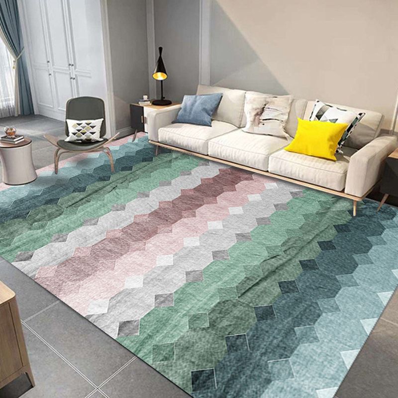 Traditionele tribale vloerkleed tapijtvlekbestendig binnenvleed voor woningdecoratie