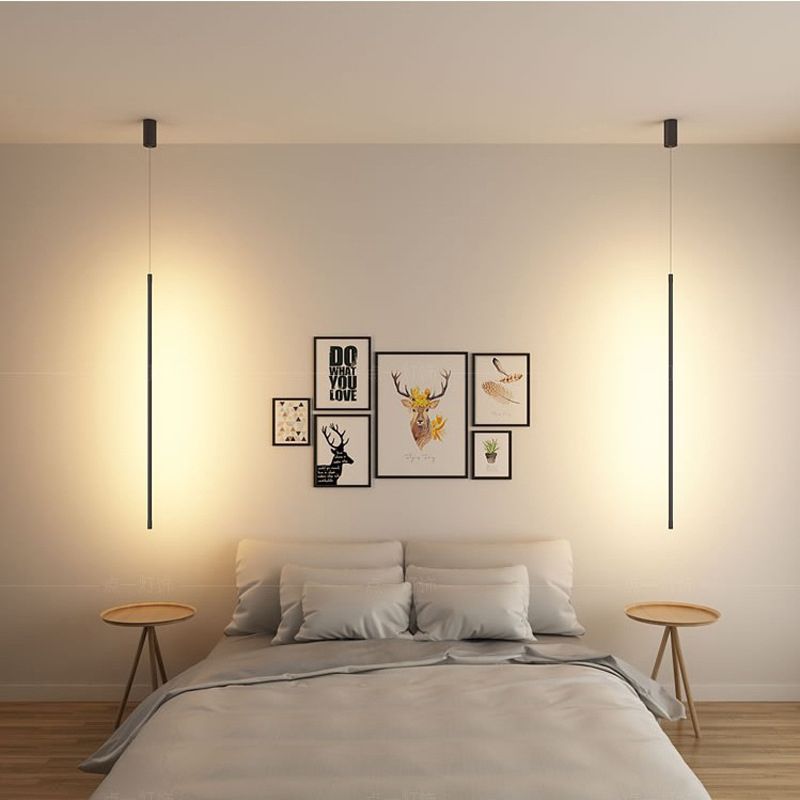 Assayeur de pendentif linéaire minimaliste moderne