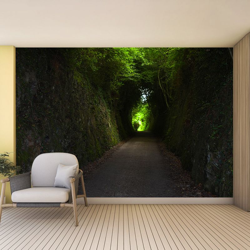 Modern Style Spatial Extension Mural Mildew Resistant Wallpaper for Home Decoration