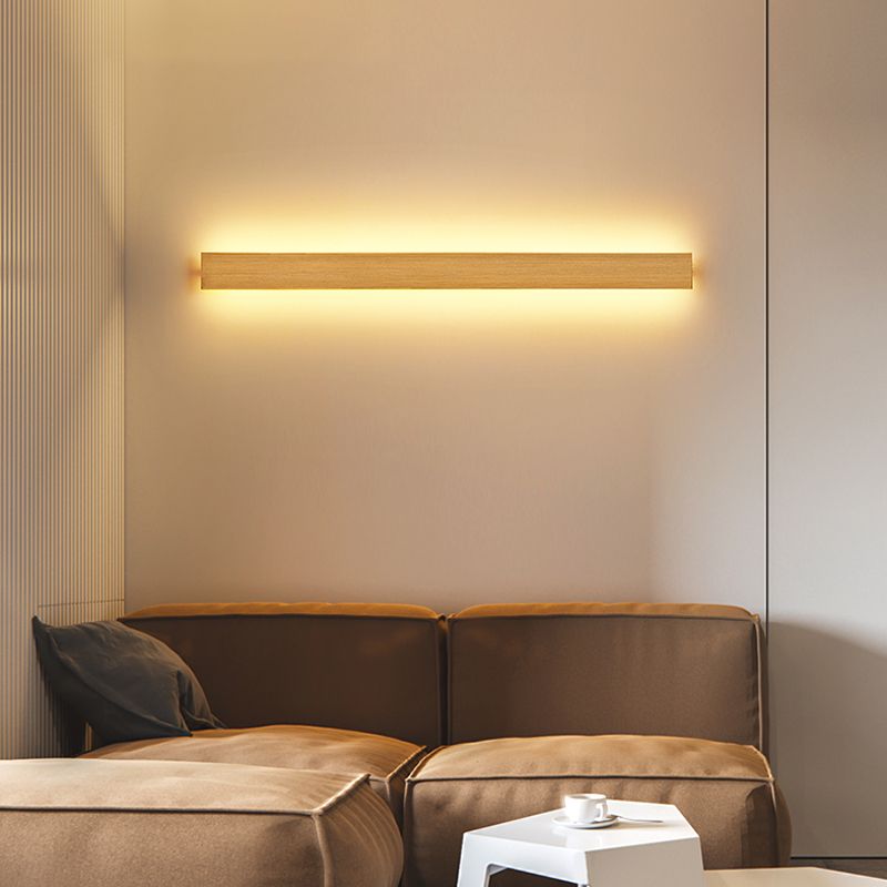 Lineare Form Metallwand Licht moderner Stil Einmals Wandmontage Leuchte