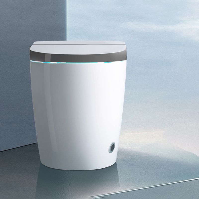 Ceramic Floor Mount Bidet White Elongated Floor standing Bidet