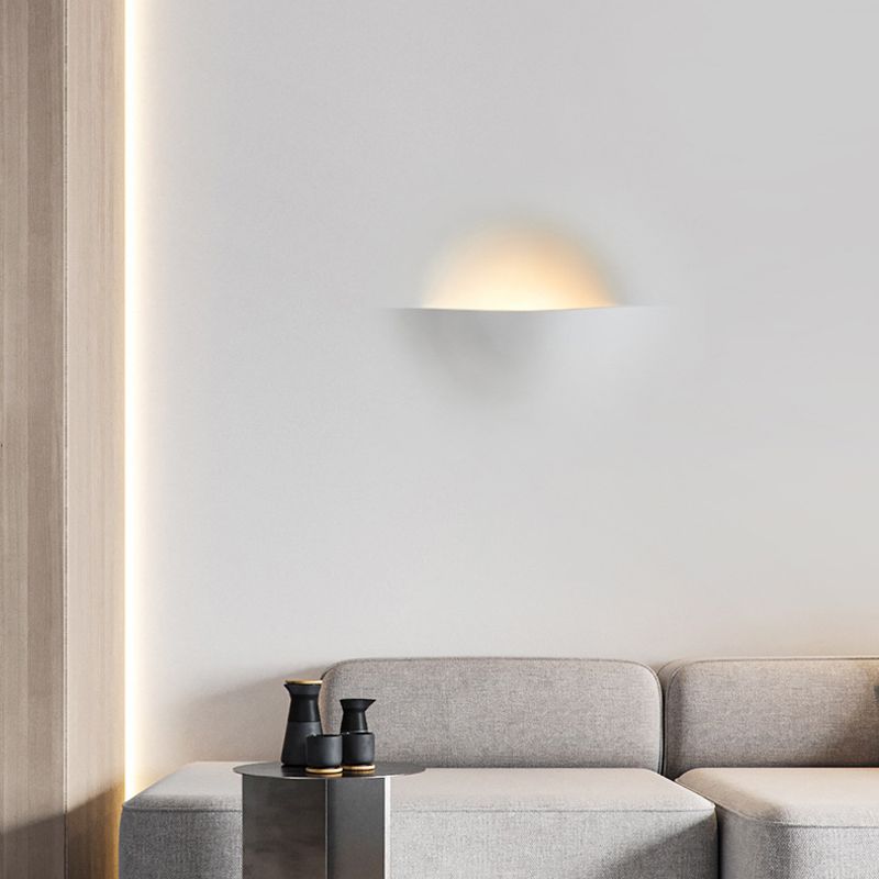 1-Light Square Wall Mounted Lamp Contemporary Stone Wall Lighting Ideas