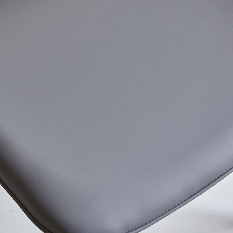 Modern Style Side Chair Open Back Metal Dining Room Chair for Kitchen