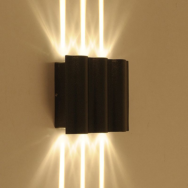 Metal Geometric Wall Mount Lamp Simple 1 Light Wall Mounted Light Fixtures