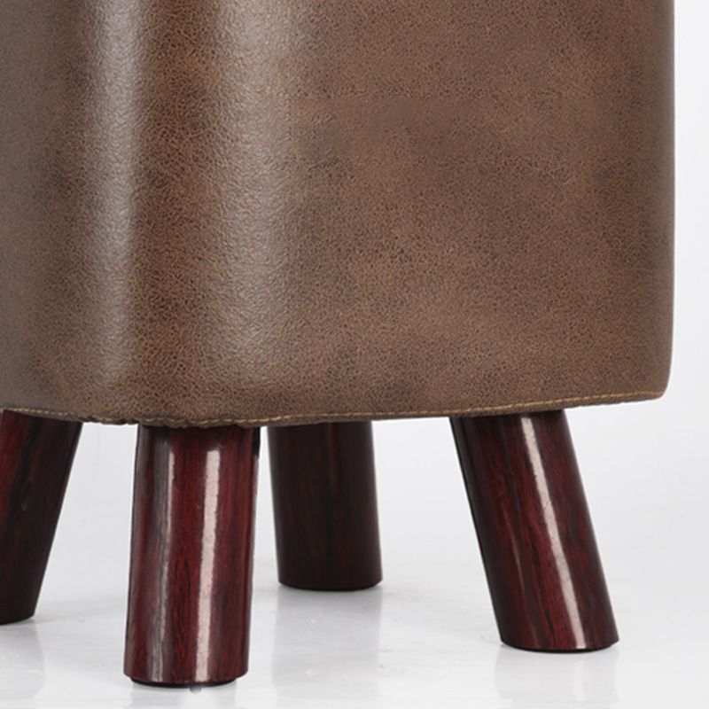 Modern Square Standard Pure Color Water Resistant Standard for Living Room