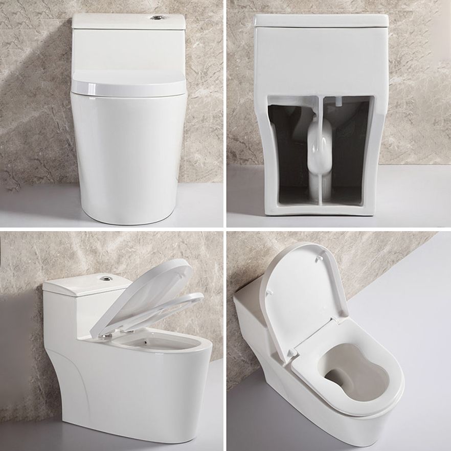 Modern All-In-One Toilet Bowl Floor Mount White Urine Toilet for Washroom