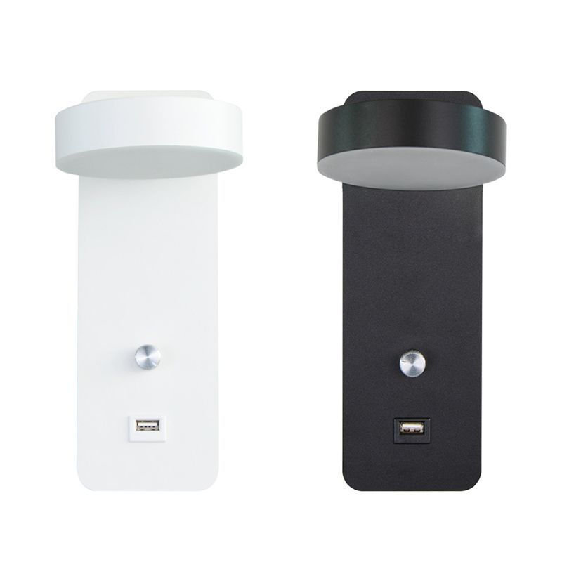 Minimalismo moderno Minimalismo LEDDA LETTURA LAMPAGGIO LAMPAGGIO ANGOLO REGOLABILE MOLTO MOLTO SCONCE LAGUA DELLA MOLTA CON STUSTRO DEMING + DESIGN USB
