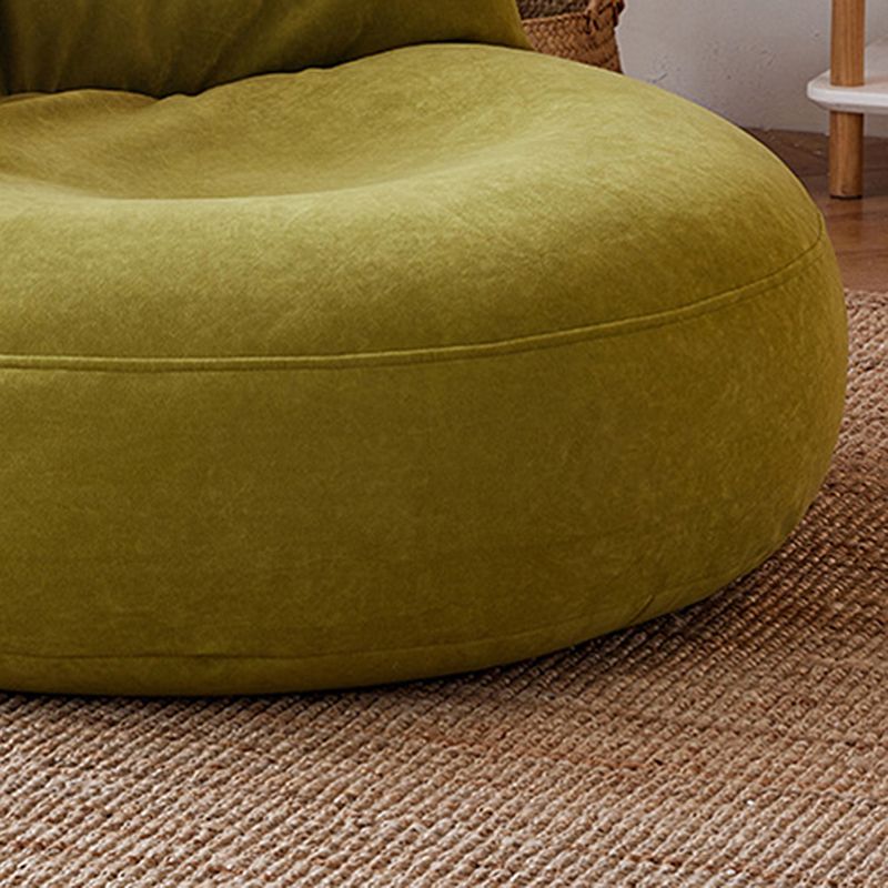 37.40" L x 37.40" W x 19.68" H Velvet Accent Room Chair for Living Room