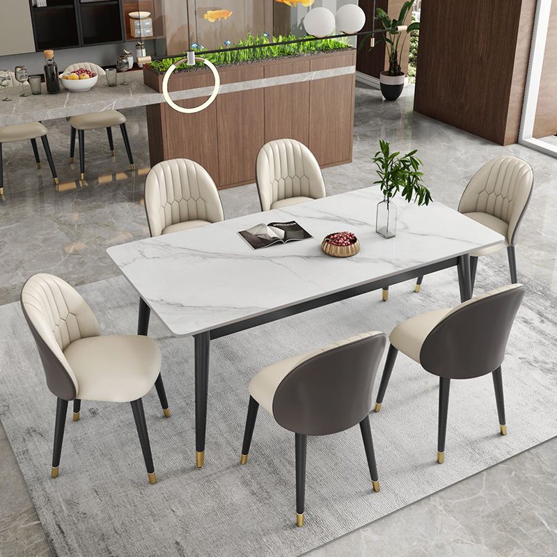 Glam 1/5/7 Pieces Metal Dining Set Dining Furniture Set /Separate Items