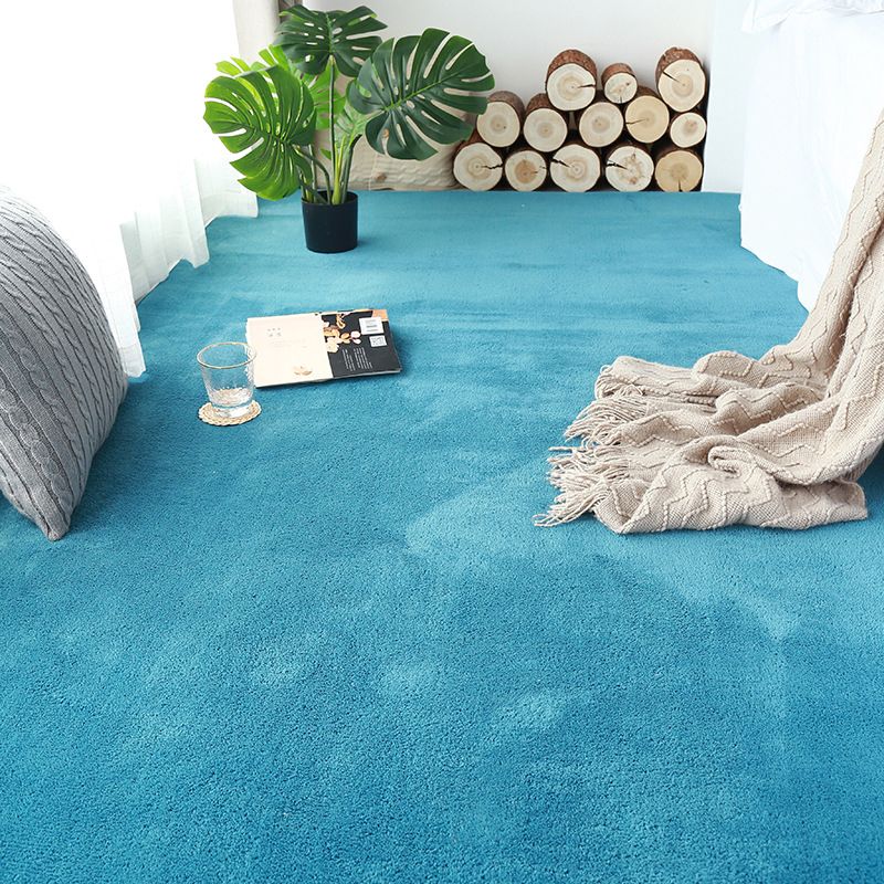 Tapis moderne multimoral moderne Coton Coton Plain Indoor Tapis de support antidérapant Easy Care pour chambre
