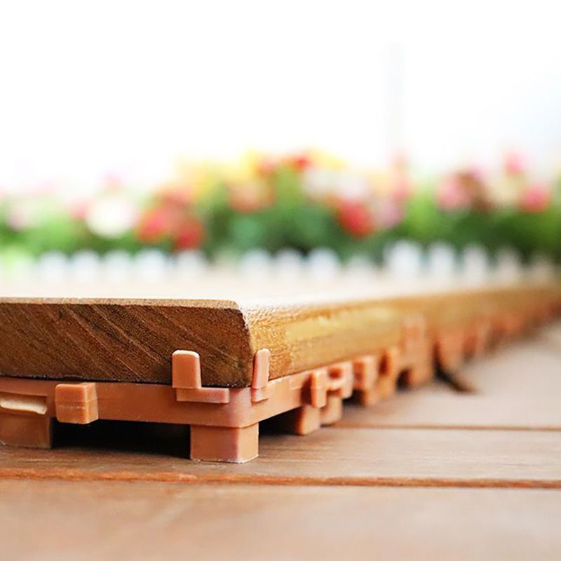 Red Wood Floor Planks Self Adhesive Wood Reclaimed Wooden Planks