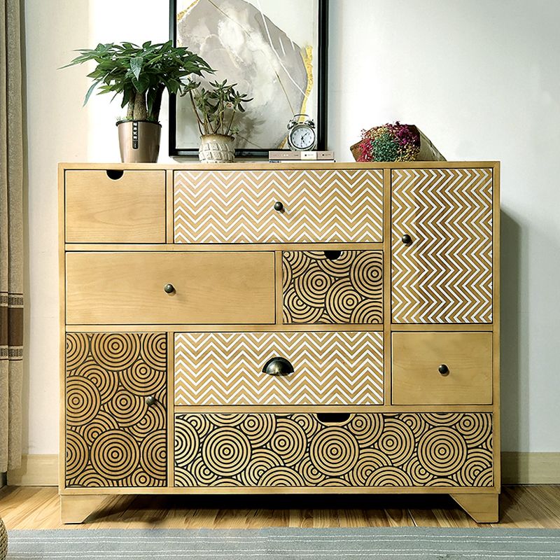 15.6-inch W Solid Wood Storage Chest Glam Storage Chest Dresser