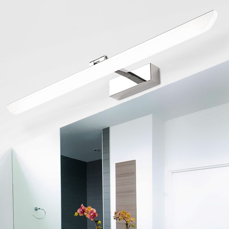 Swivelable lineaire badkamer wandbevestiging lamp acryl modernistische led ijdelheid licht armatuur