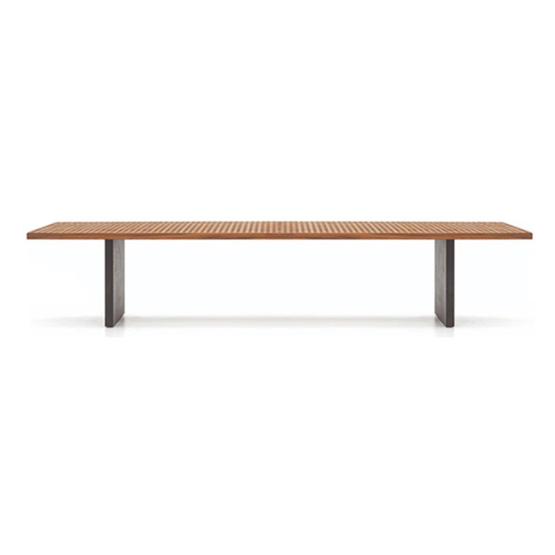 Boho Style Dining Set Wooden Top Rectangular 1/9 Pieces Dining Set