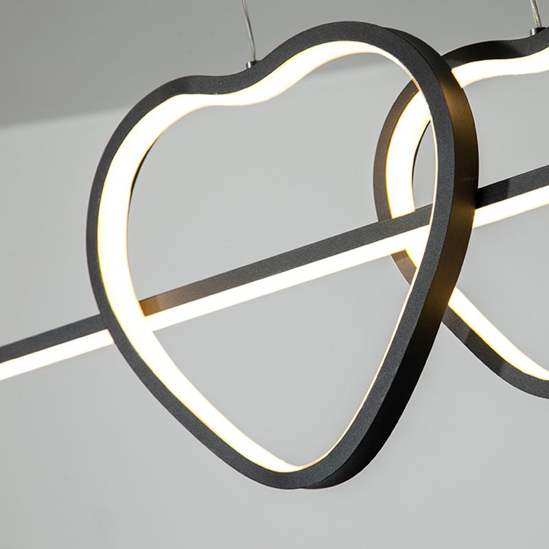 Cylinder Shape Island Lights Contemporary Style Metal 5 Light Island Lighting