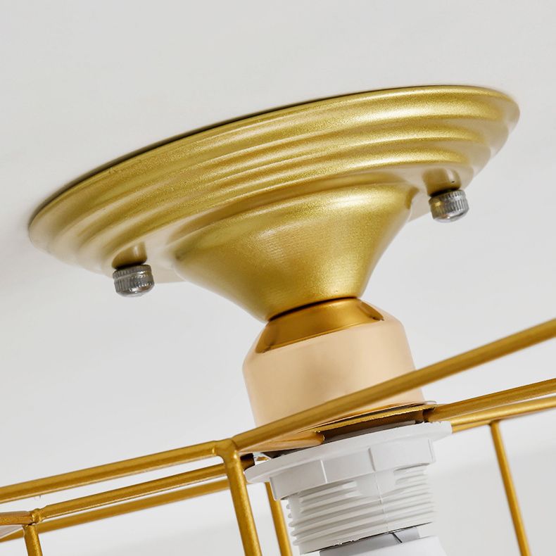 Inspirado en el techo de estrella inspirada en el techo de estrella Luz de metal semi de techo de techo de techo para cenar