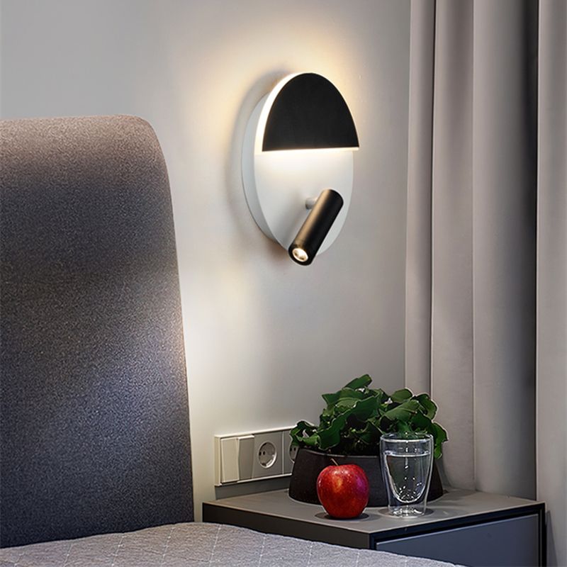 Minimalismo de metal Luz de pared Luz de luz LED LED LED para dormitorio