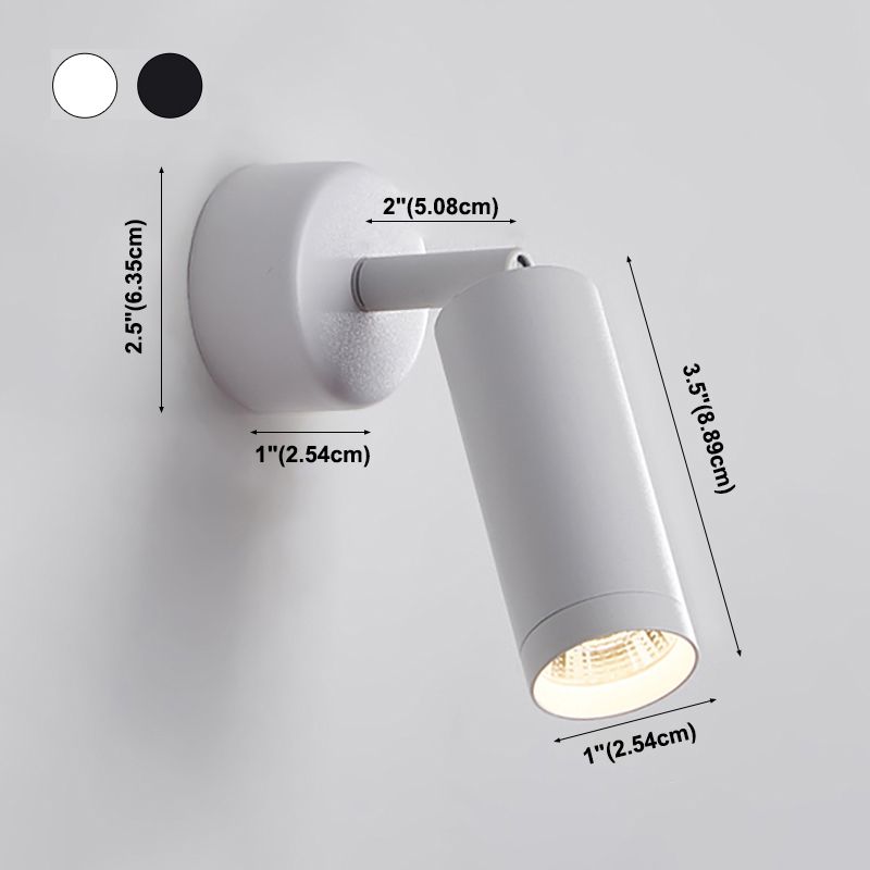 Rotatable LED -Lesen Lampen Einfachheit Wandleuchte mit Metallschatten für Schlafzimmer