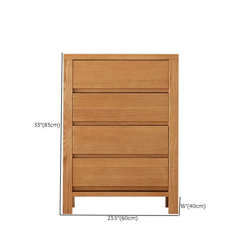 Traditional Style Storage Chest Dresser Solid Wood Dresser with Drawers