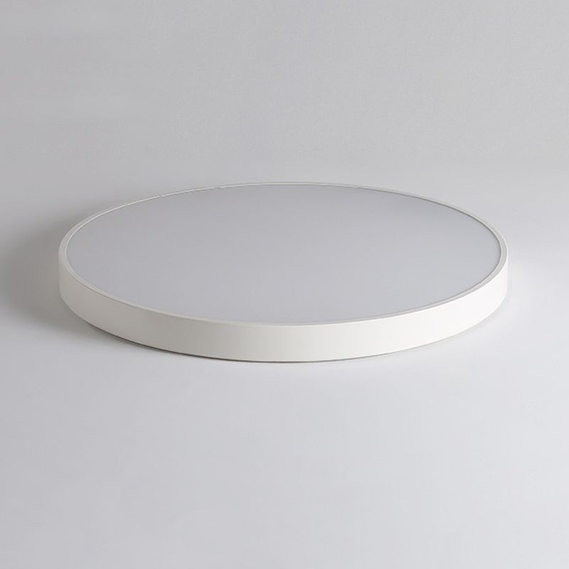 Modern Style Flush Ceiling Lights Macaron Metal LED Light for Living Room