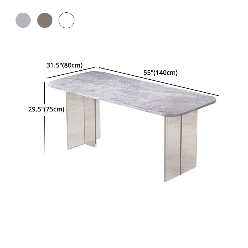 1/2/5/7 Pieces Modern Dining Set with Rectangle Table and Red Chairs Dinette Set